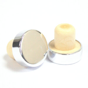 Cap for RDBot-08/09/10 2.2cm - Silver Top  (RDBot-18s)
