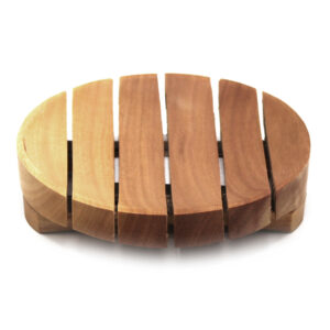 Classic Mahogany Soap Dish - Round  (MSD-08)