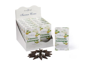 Citronella & Lemongrass Incense Cones  (StamC-20)