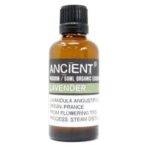 Lavender Organic Essential Oil 50ml (PreOrg-01)