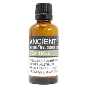 Tea Tree Organic Essential Oil 50ml (PreOrg-02)