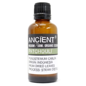 Patchouli Organic Essential Oil 50ml  (PreOrg-04)