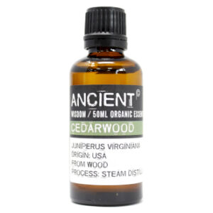 Cedarwood Atlas Organic Essential Oil 50ml  (PreOrg-17)
