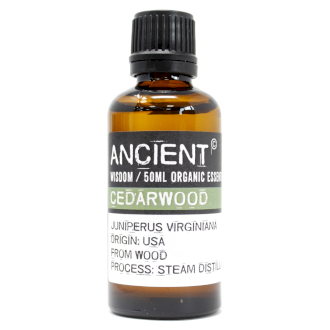 Cedarwood Atlas Organic Essential Oil 50ml (PreOrg-17)