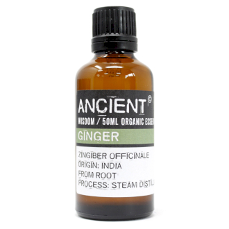 Ginger Organic Essential Oil 50ml (PreOrg-19)