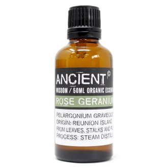 Rose Geranium Organic Essential Oil 50ml (PreOrg-20)