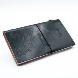 Handmade Leather Journal - If a Story is in You - Green (80 pages) (MSJ-04)