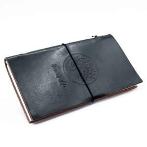 Handmade Leather Journal - Tree of Life - Green (80 pages) (MSJ-12)