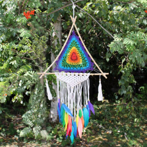 Bali Dreamcatchers - Large Multi Pyramid  (BDC-16)