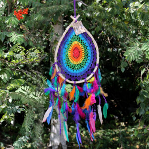 Bali Dreamcatchers - Large Multi Teardrop  (BDC-18)