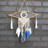 Protection Dream Cather - Sm Macrame Eye Assorted Colours  (EyeDC-09)