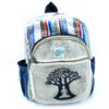 Small Hemp Backpack -  Bohdi Tree Design  (HempB-11)