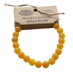 Power Bracelet - Honey Crystal (AWPS-12)