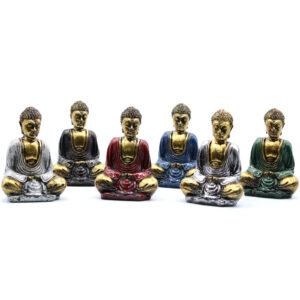 Gold Mini Buddha (Assorted Colours) (RBud-01)
