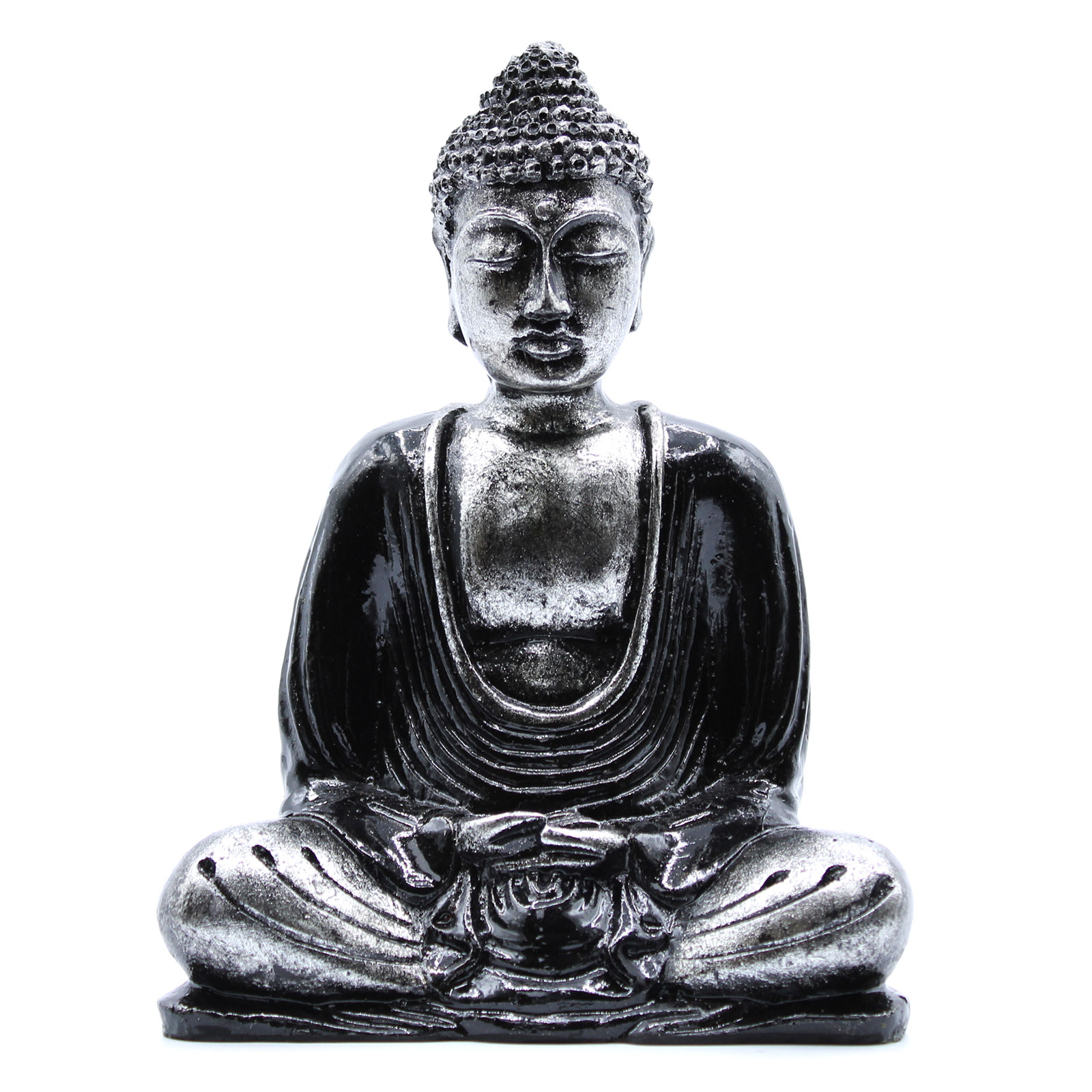 Black & Grey Buddha - Medium  (RBud-07)