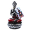 Buddha Candle Holder - Red - Medium  (RBud-09)