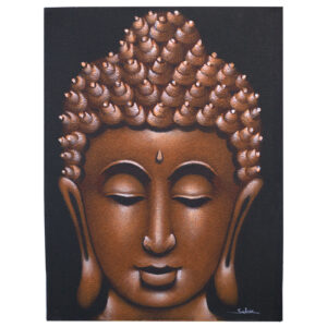 Buddah Painting - Copper Sand Finish  (BAP-04)