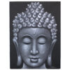 Buddah Painting - Grey Brocade Detail  (BAP-06)