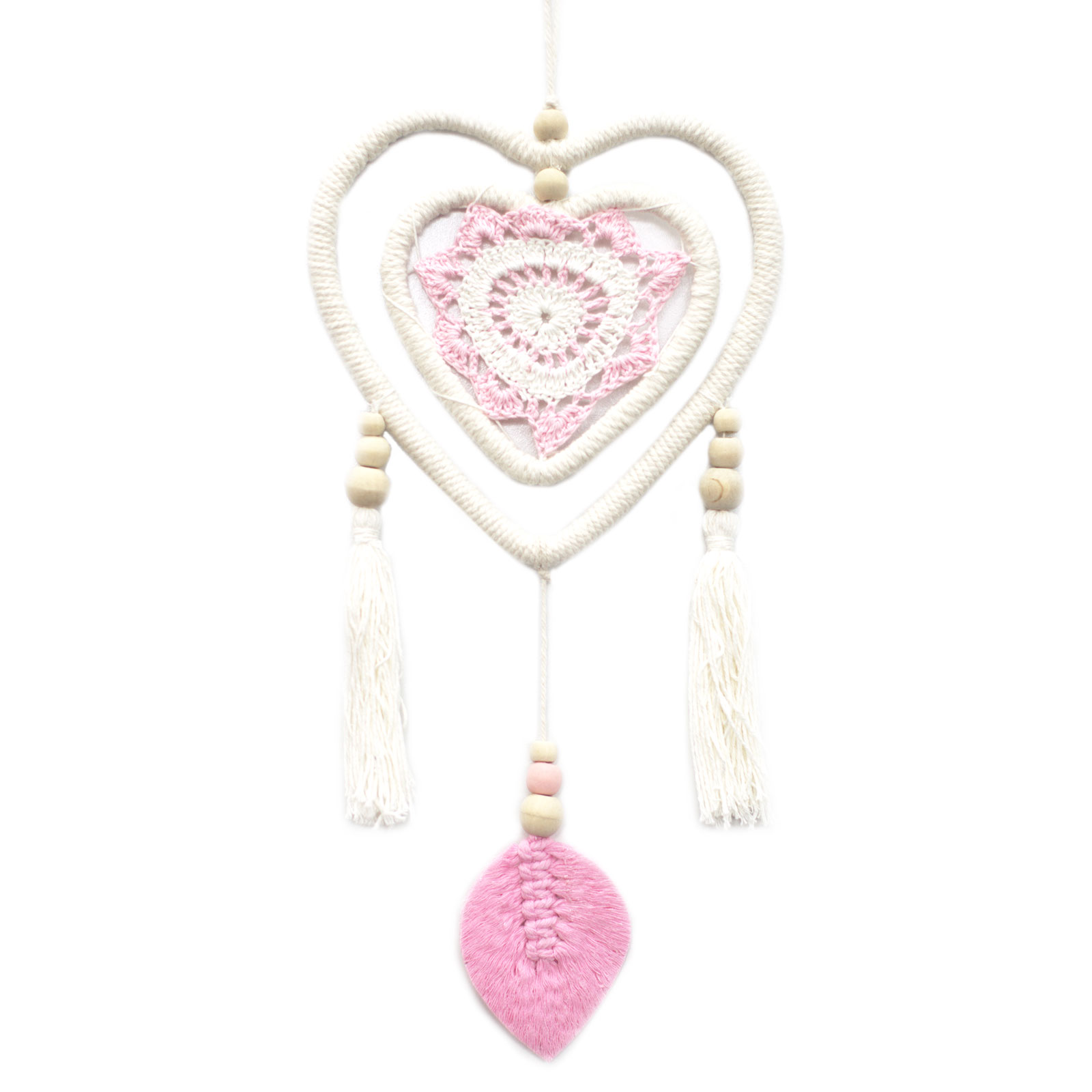 Dream Chacher - Medium Pink Heart in Heart  (VDC-01)