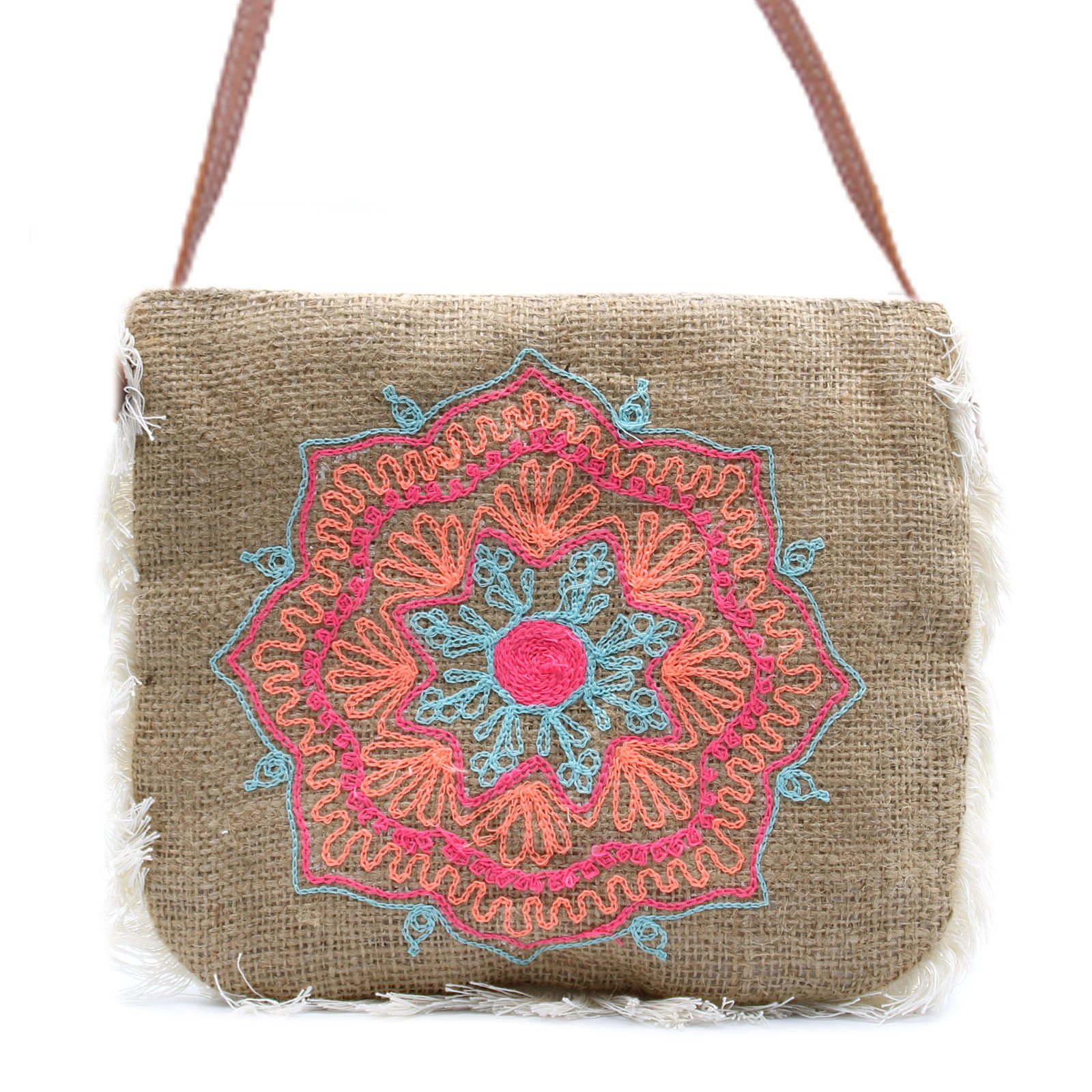 Fab Fringe Bag - Mandela Embroidery (FFB-01)