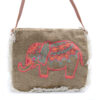 Fab Fringe Bag - Elephant Embroidery  (FFB-02)