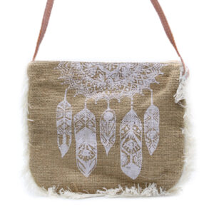 Fab Fringe Bag - Dream Catcher Print  (FFB-06)