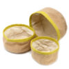 Set of 3 Natural Jute Baskets - Olive  (NATJB-04)
