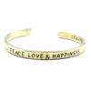 Inspiration Bracelet - Brass Selection  (InsB-01)