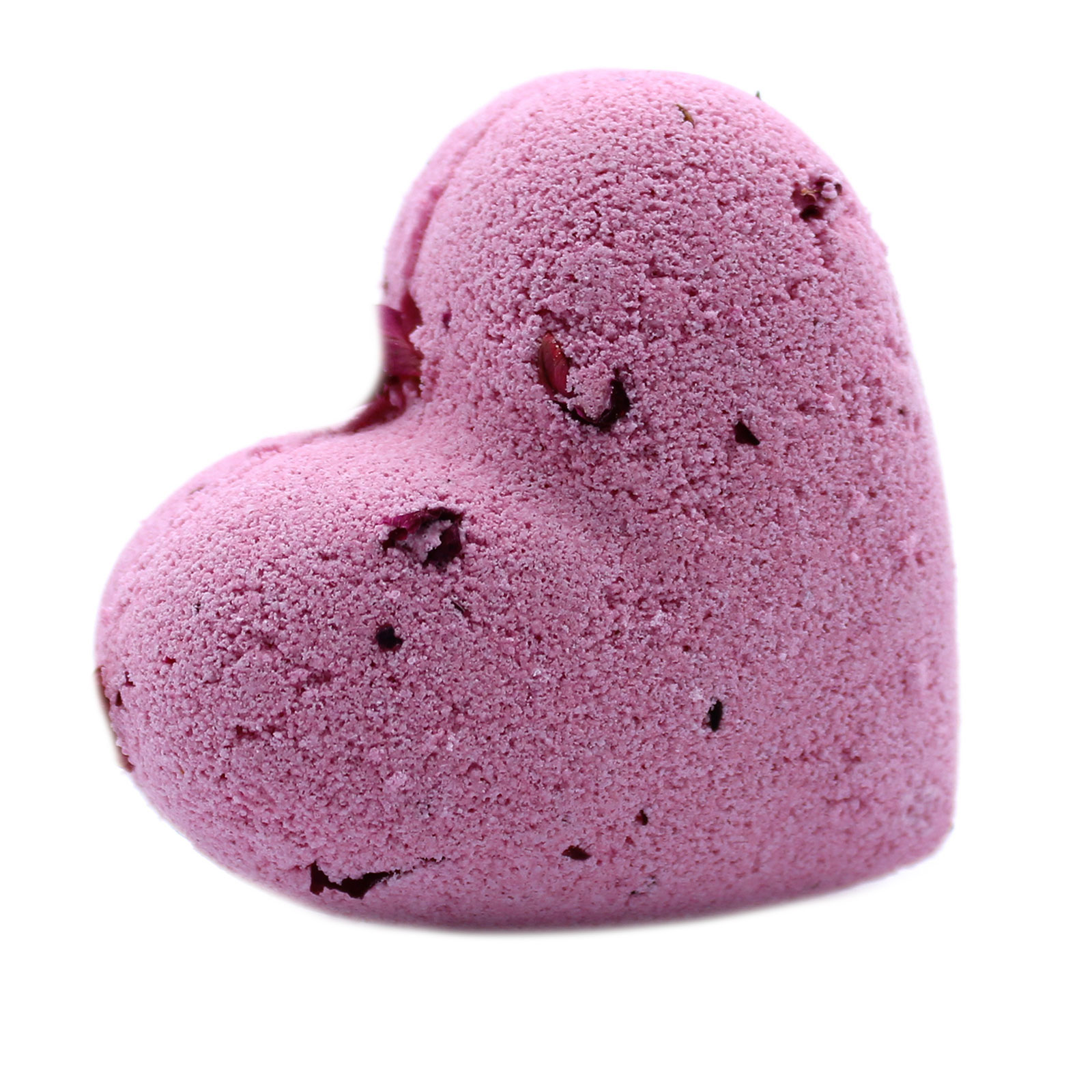 Love Heart Bath Bomb 70g - Ylang & Rose  (HeartB-01a)