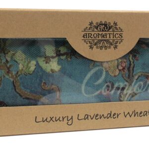Luxury Lavender Wheat Bag in Gift Box - Blossom  (AWHBL-02)