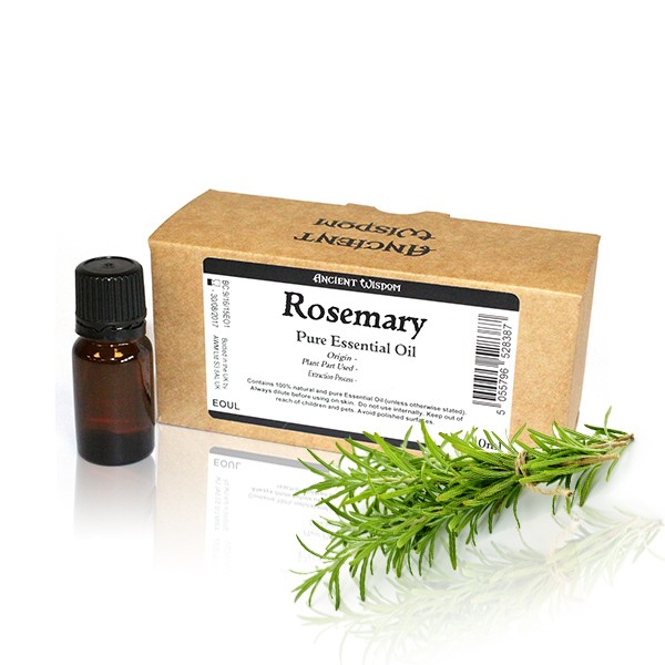 10x 10ml Rosemary Essential Oil Unlabelled (EOUL-05)