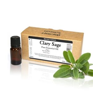 10x 10ml Clary Sage Essential Oil  Unlabelled  (EOUL-07)