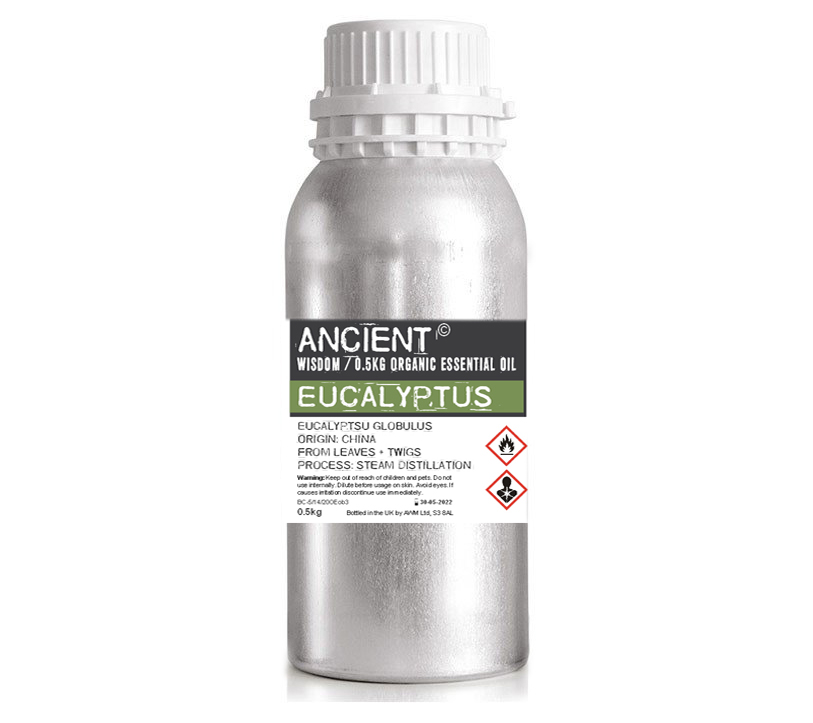Eucalyptus Organic Essential Oil 0.5kg (OrgEOB-03)
