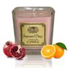 Soybean Candle - Pomegranate & Orange  (SoyC-03)