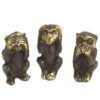 Set of 3 - See No Evil etc - Monkeys  (BFF-12)