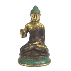 Med Hand Up Sitting Buddha  (BFF-15)