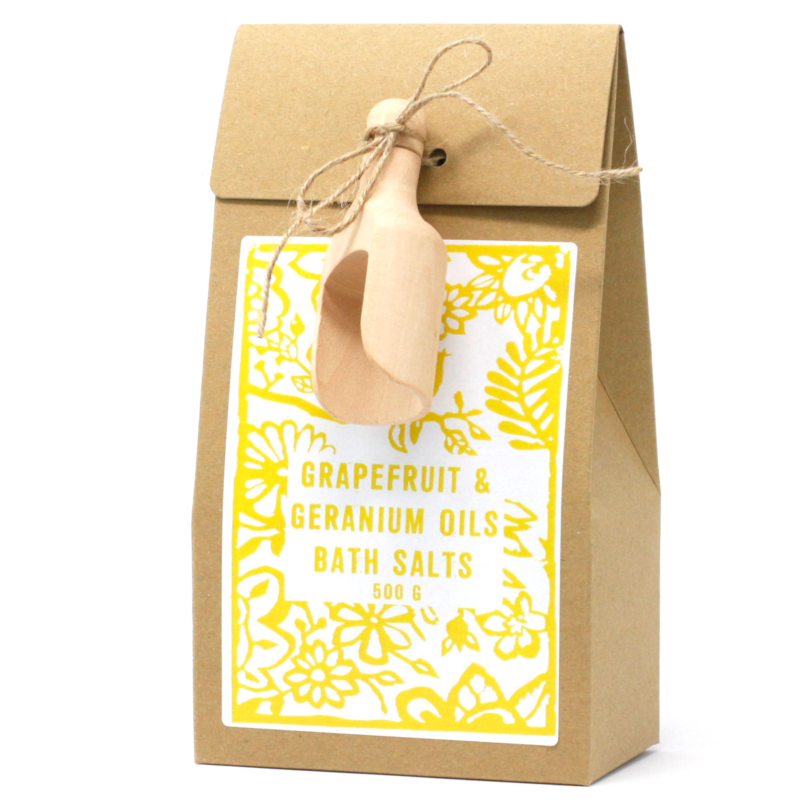 Pack of  500g Bath Salt - Grapefruit & Geranium  (ACSalt-07DS)