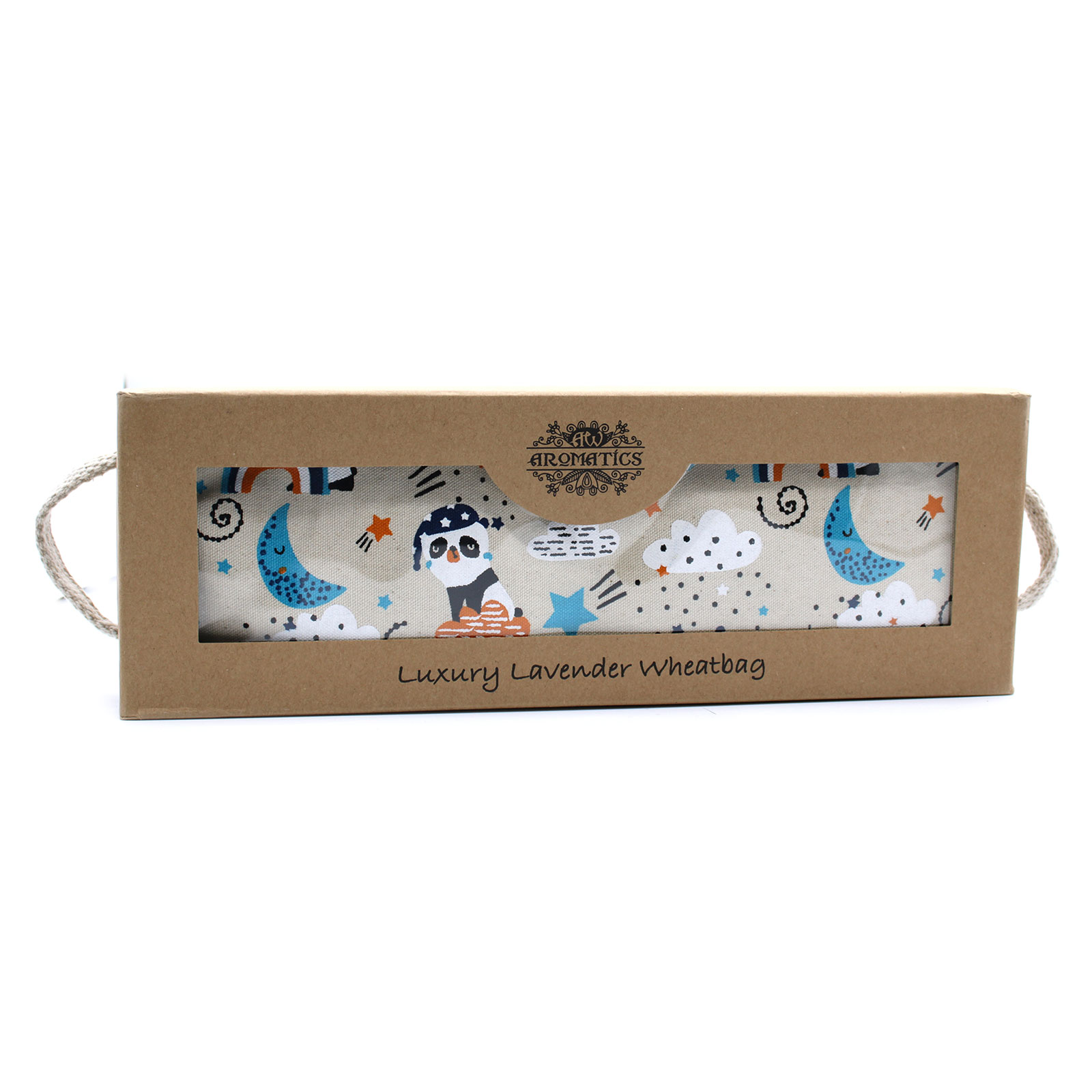 Luxury Lavender Wheat Bag in Gift Box - Sleepy Panda (AWHBL-07)