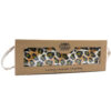 Luxury Lavender  Wheat Bag in Gift Box  - Night Leopard  (AWHBL-10)