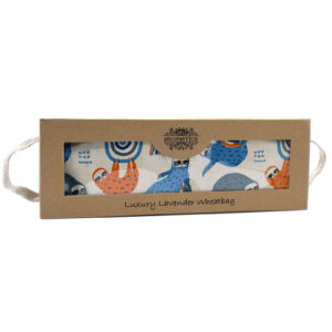Luxury Lavender  Wheat Bag in Gift Box  - Lazy Sloth  (AWHBL-12)