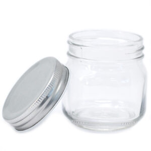 Squat Jar - Four Sides & Lid (Gjar-03)