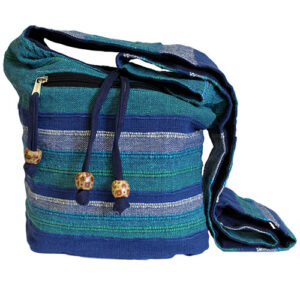 Nepal Sling Bag - Blue Rivers  (NSBag-02)