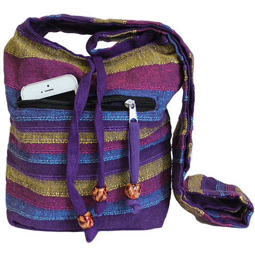 Nepal Sling Bag - Wild Flowers (NSBag-03)