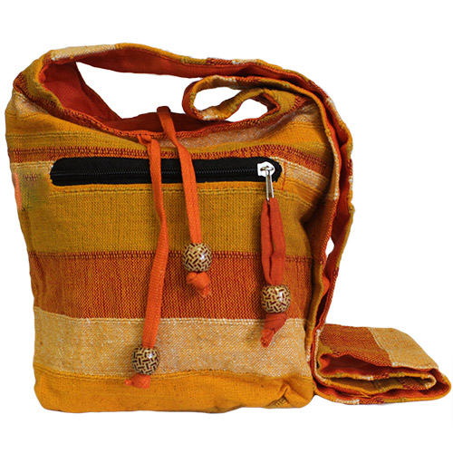 Nepal Sling Bag - Sunrise Orange (NSBag-04)