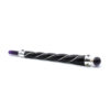 Twisted Healing Wand - Silver Amethyst Sphere  (HWand-50)