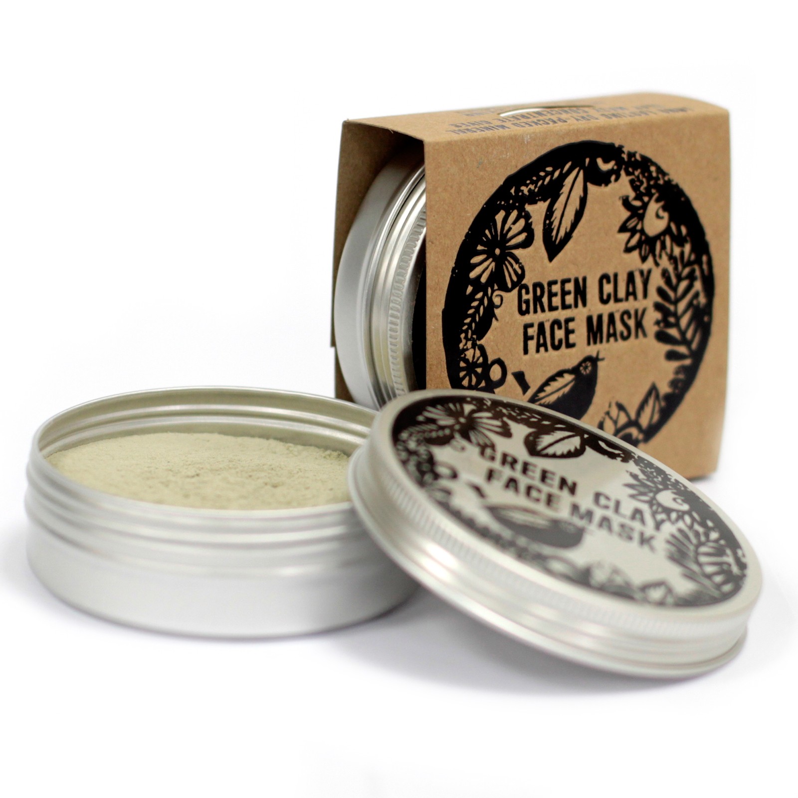 Green Clay Face Mask 80g  (ACFM-02DS)