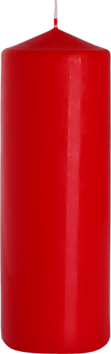 Pillar Candle 80x250mm - Red  (PC-18)