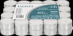 Unscented Tealight - 6h  (TLS-09)