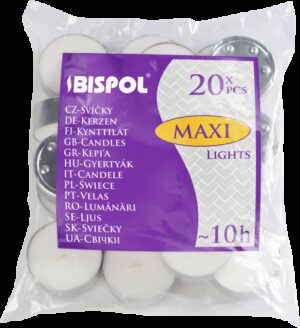 Unscented Tealight - 10h  (TLS-12)