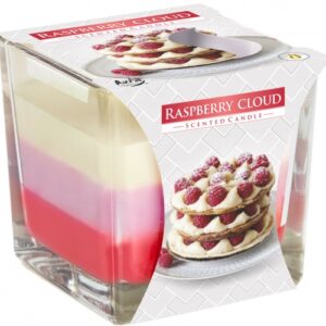 Rainbow Jar Candle - Raspberry Cloud  (RJC-01)